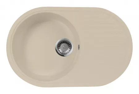 Мойка AquaGranitEx M-18 (328) бежевый (730x460 мм)