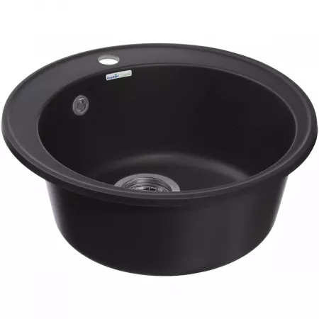 Мойка GranFest Quarz черный (479x479 мм) 08 черный