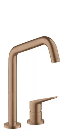 Смеситель AXOR Citterio M 34820310 шлифованное красное золото