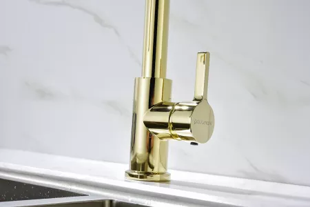 Смеситель Paulmark Halt Ha214021-G золото