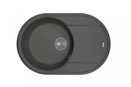 Мойка Flortek Дафна 760 антрацит (760x500 мм) 23.030.С0760.302