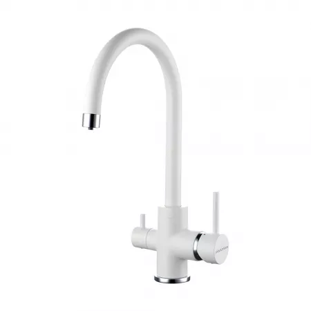 Смеситель Paulmark Essen Es213211-431 белый матовый