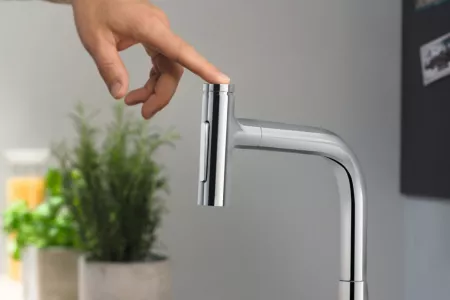 Смеситель Hansgrohe Metris Select 73818000 хром