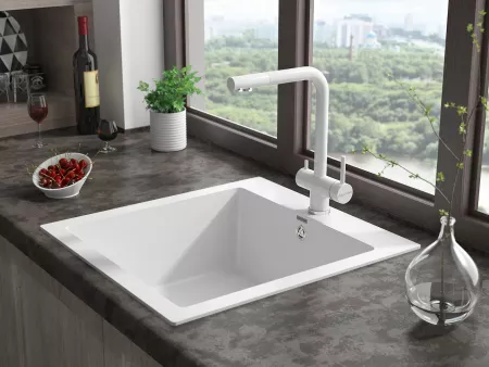 Смеситель Paulmark Skalen Sk213020-431 белый меаллик