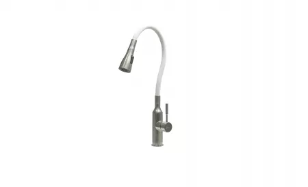 Смеситель Lemark Expert LM5082S-White матовый/белый