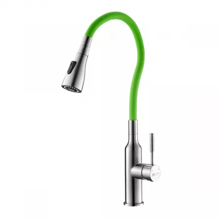 Смеситель Lemark Expert LM5082S-Green матовый/зеленый