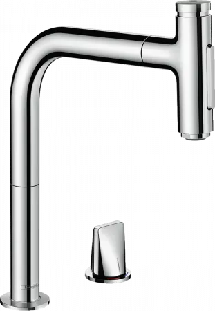 Смеситель Hansgrohe Metris Select 73818000 хром