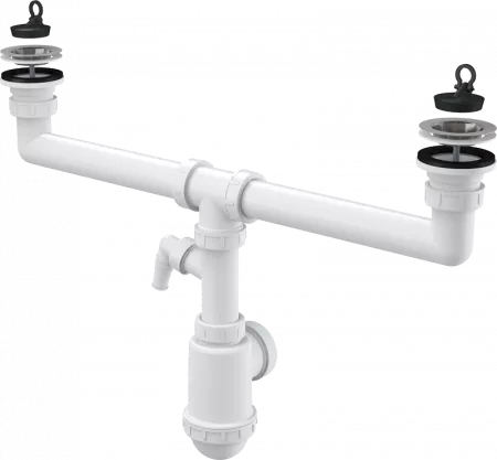 Сифон AlcaPlast A449P-DN50/40