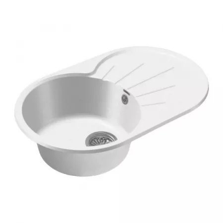 Мойка GranFest Rondo иней (455x746 мм) R-750 L иней