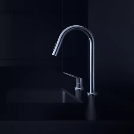 Смеситель AXOR Citterio M 34822310 шлифованное красное золото