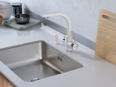 Смеситель Paulmark Essen Es213011-431 белый матовый