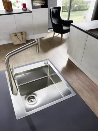 Смеситель Hansgrohe Metris Select 73806000 хром