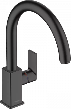 Смеситель Hansgrohe Vernis Shape 71871000 матовый черный