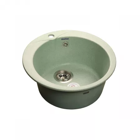 Мойка GranFest Rondo салатовый (475x475 мм) R-480 сал