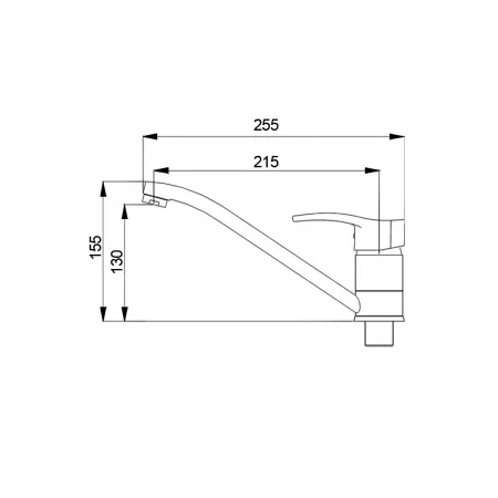 Смеситель Raiber Zoom R4003 хром