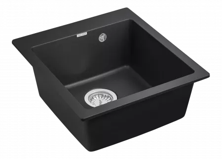 Мойка Paulmark Zemar PM104651-BL черный (460x500 мм)