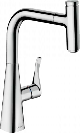 Смеситель Hansgrohe Metris Select 14857000 хром
