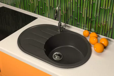 Мойка Bamboo Лиана 760 терракота 29.020.C0760.406 (760x500 мм)