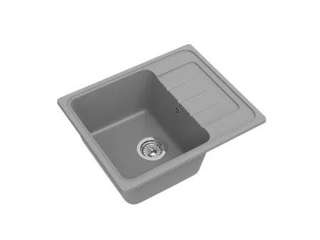Мойка Ewigstein Elegant 45F серый металлик (580x475 мм) E- 45F сер мет