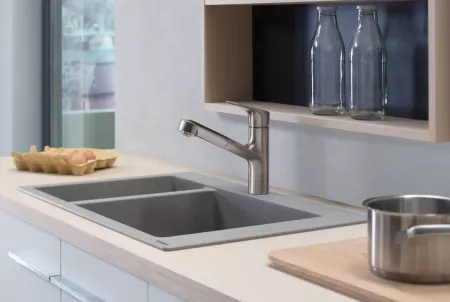 Смеситель Hansgrohe Focus 71842800 под сталь