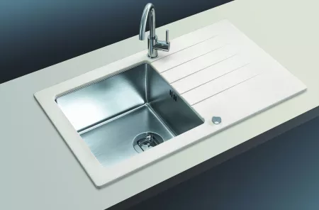 Мойка Tolero Twist TTS-860 черный (860x500 мм) 474384