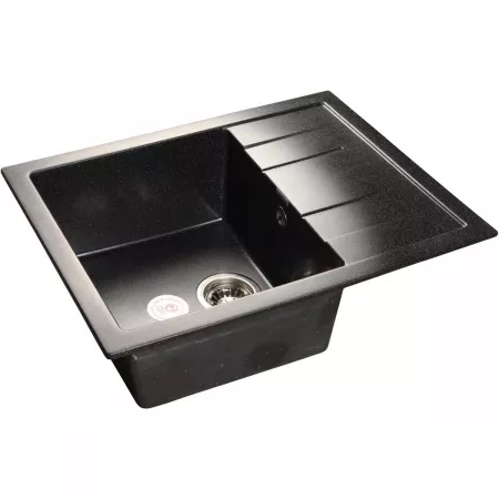 Мойка GranFest Quadro черный (500x650 мм) Q-650 L чер