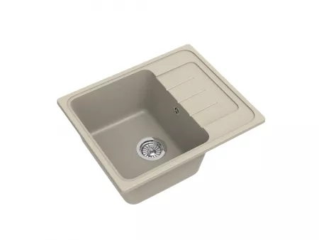 Мойка Ewigstein Elegant 45F темно-бежевый (580x475 мм) E- 45F темно-бежевый