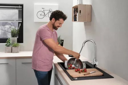 Смеситель Hansgrohe Focus 71811800 под сталь