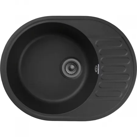 Мойка GranFest Quarz черный (480x617 мм) 58 черный