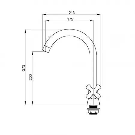 Смеситель Raiber Main R2203 хром