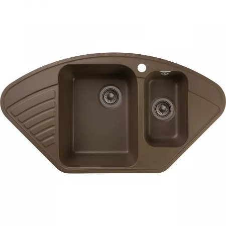 Мойка GranFest Quarz терракот (497x927 мм) 14 терракот