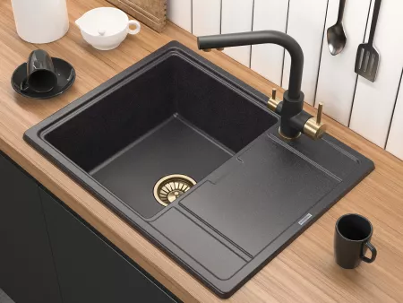 Мойка Paulmark Weimar PM216550-BL черный (650x500 мм)