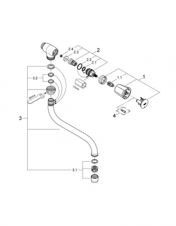 Кран для питьевой воды Grohe 30484001 хром