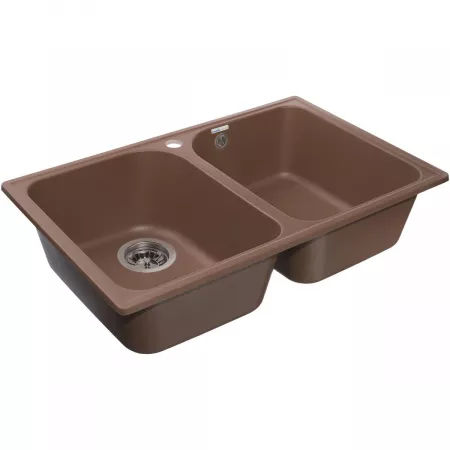 Мойка GranFest Quarz терракот (478x737 мм) 15 терракот
