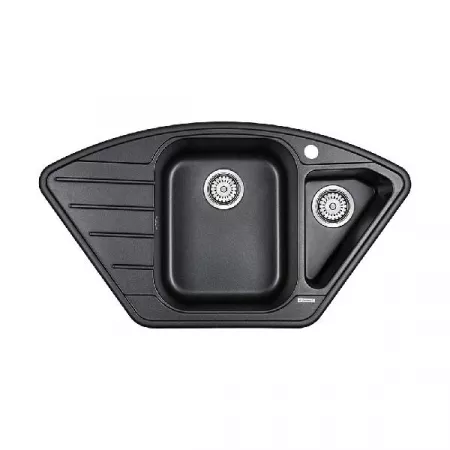Мойка Paulmark Weise PM529050-BL черный (890x490 мм)