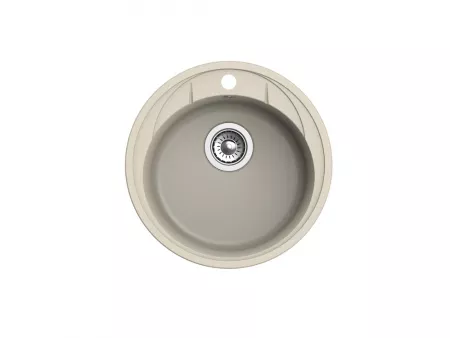 Мойка Ewigstein Elegant R45 темно-бежевый (480x480 мм) Е- R45 темно-бежевый