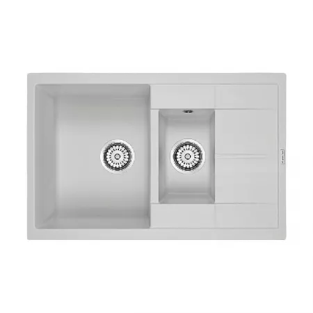 Мойка Paulmark Feste PM237850-WH белый (775x495 мм)
