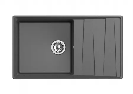 Мойка GranFest Level графит (860x500 мм) LV--860 L граф