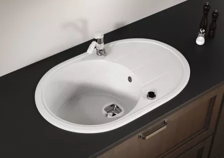 Мойка Tolero Classic R-116 серый (775x500 мм) 472922