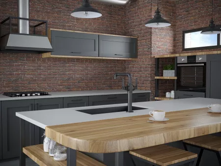 Смеситель Paulmark Loft Lo226006-401 антрацит