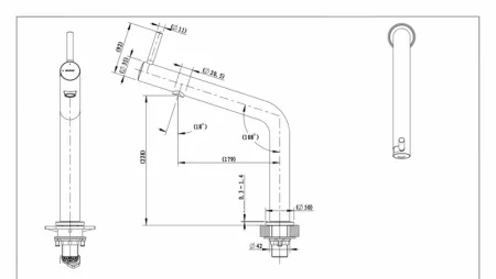 Смеситель Bravat Ozen  F7354388CP-ENG хром