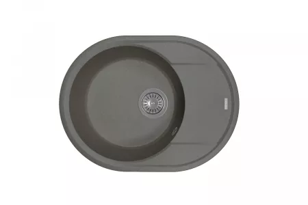 Мойка Flortek Дафна 620 черный (400x400 мм) 23.030.B0620.102