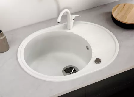 Мойка Tolero Classic R-122 белый (575x575 мм) 765933