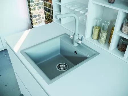 Мойка Flortek Консул 450 капучино (450x500 мм) 23.020.B0450.306