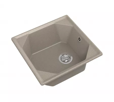 Мойка GranFest Unique песочный (500x500 мм) U-500  пес