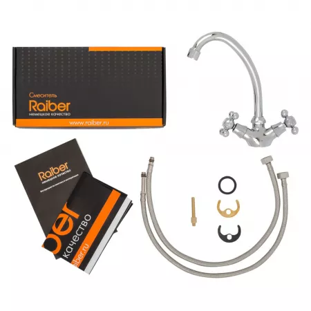 Смеситель Raiber Eco R1001 хром