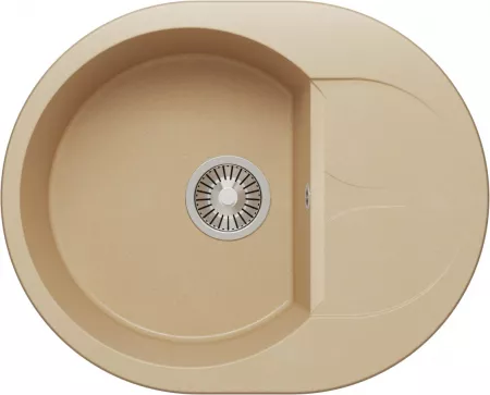 Мойка Polygran Atol-620 бежевый (620x500 мм) 678965