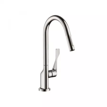 Смеситель AXOR Citterio 39835820 шлифованный никель