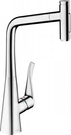 Смеситель Hansgrohe Metris Select 73816000 хром