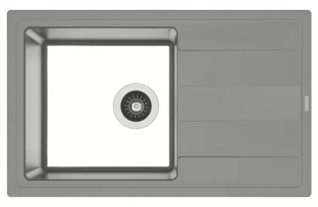 Мойка Florentina Комби-780 Грей (780x480 мм) 21.395.D0780.305
